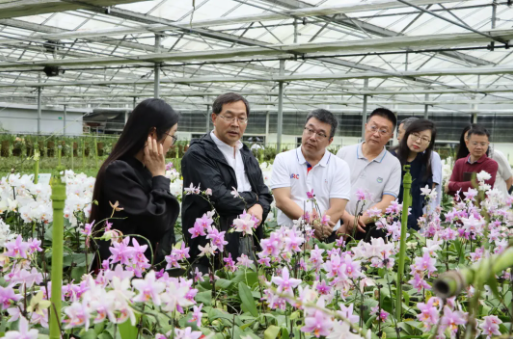 深圳市規劃和自然資源局副局長高爾劍帶隊來k8凯发(中国)調研